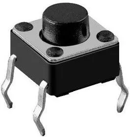 KLS7-TS6601-4.3-180, Кнопка тактовая h=4.3мм