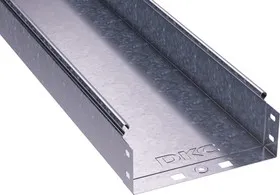 Лоток листовой неперфорированный 80х80 L3000 сталь 0.7мм DKC 35061