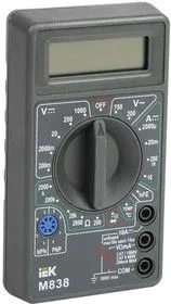 Мультиметр цифровой Universal M838 ИЭК TMD-2S-838