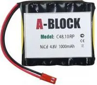 A-BLOCK C48.10RP, Аккумуляторная сборка NiCd 4.8V 1000mAh