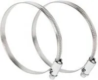 Хомут стальной червячный 60-80 (Россия) Rexant 07-0660