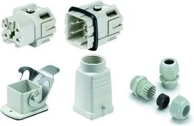 1712600000, RECTANGULAR CONNECTOR, 4WAY, SCREW