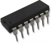 THAT340P14-U, Массив биполярных транзисторов, NPN, PNP, 40 В, 20 мА, 100 hFE, DIP