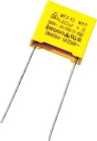 0.022UF 280VAC, 0.022мкф х 280в 10% Class X2 конденсатор полипропиленовый помехоподавляющий 13x5x1