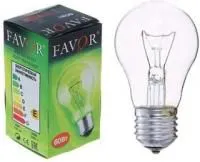Лампа накаливания Б 230-60 60Вт E27 230В инд. ал. (100) Favor 8101303
