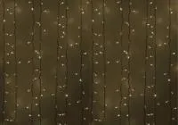 235-135, Гирлянда Светодиодный Дождь 2х3м, постоянное свечение, белый провод, 230 В, диоды БЕЛЫЕ, 760 LED