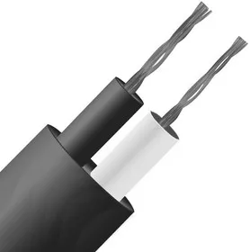 XF-1286-FAR, Thermocouple Extension Cable, PVC, Insulated, Flat Pair, Type JX, 7/0.2 mm, Black, 25 m