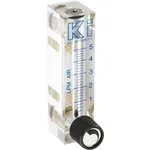 25102A14BVBN, FR2000 Series Variable Area Flow Meter for Gas, 0.4 L/min Min, 5 L/min Max