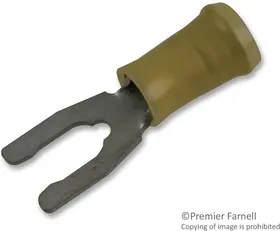 52432-1, TERMINAL, SPADE/FORK, #10, CRIMP, YELLOW