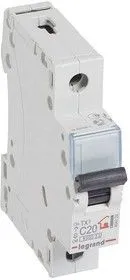 Выключатель автоматический модульный 1п C 20А 6кА TX3 Leg 404029