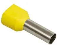 Наконечник-гильза изол. НГИ2 1.0-10 жел. (уп.100шт) ИЭК UTE10-D2-3-100