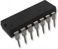 CD4077BE, Логический элемент исключающее ИЛИ-НЕ, 4 элемента, 2 входа, 6.8мА, 3В до 18В, DIP-14