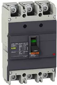 Выключатель авт. 3п EZC250F 125А 18кА SchE EZC250F3125