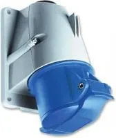 2CMA193108R1000, Разъем Pin & Sleeve, 16 А, 250 В, Монтаж на Кабель, Гнездо, 3P+E, Синий