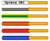Провод ПуВ 2.5 Б (м) ЭлПром НТ000003116 (за 1 м)