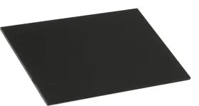 G705020L, Крышка для корпуса 70х50мм, пластик, черный