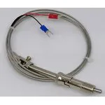 TD-S(K) 4.8 х 300мм х 1.5м (втулка М12) датчик температуры с кабелем, исполнение S, спай CA (K), рабочая часть: диаметр 4,8мм, длина 300мм,