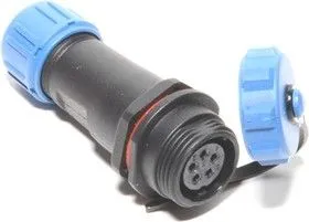 OL1311/S5, Разъем герметичный 5pin розетка на кабель