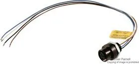 1200700114, MICRO CHANGE CORD, 1/4-18 FEMALE 4 POSITION STRAIGHT