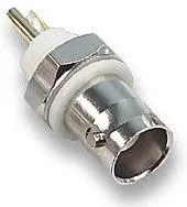 1-1478048-0, Разъем РЧ / Коаксиальный, BNC Коаксиальный, Прямое Гнездо с Гайкой, Пайка, 75 Ом, Латунь