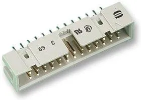 09 18 526 7324, Разъем типа провод-плата, 2.54 мм, 26 контакт(-ов), Штыревой Разъем, Серия SEK 18