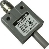 914CE2-3, Выключатель концевой 5А 240В роликовый плунжер SPDT IP68 0.9м каб