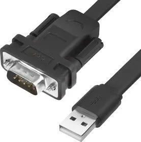 GCR-UOC5M-BCG-0.5m, Конвертер-переходник USB 2.0 AM / DB9 RS-232, 28/26 AWG