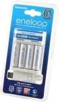 Panasonic eneloop K-KJ61MCC40USB Basic Charger + 4АА1900мАч BL1, Зарядное устройство с аккумуляторами