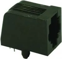 5555980-1, CAT3 RJ22 MODULAR JACK, 4 POSITION, 1 PORT