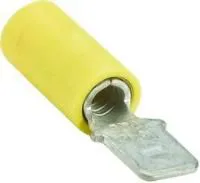 10RC-250T, TERMINAL, MALE DISCONNECT, 0.25IN YELLOW