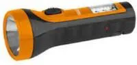 Фонарь TA15 аккум. 4В 1А.ч 2в1 5хLED + 6SMD евро-вилка Трофи Б0016863