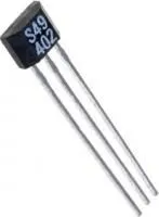 SS494B, Датчик положения на эффекте Холла, серия SS49, 4 - 10В DC, выход со стоком / истоком