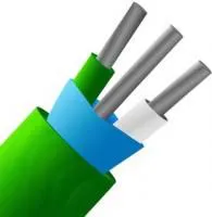 XF-1295-FAR, Thermocouple Extension Cable, PVC, Insulated, Screened, Type KX, 7/0.2 mm, Green, 25 m