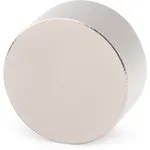 Неодимовый магнит диск 40х20 мм, N45