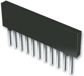 4310R-101-103LF, Фиксированный резистор цепи, 10 кОм, Серия 4310R, 9 элемент(-ов), Общая Шина, SIP, 10 вывод(-ов)