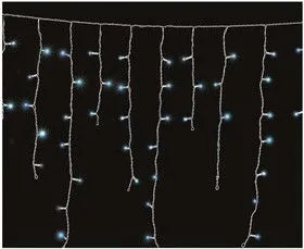 Гирлянда Айсикл ПЛЕЙ ЛАЙТ 1.8х0.5м 48LED син. прозр. провод 3Вт 230В IP20 NEON-NIGHT 255-013