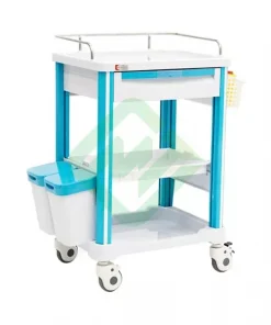 Столик-тележка медицинский, МЕТ AVK-130 (17615)