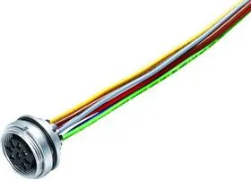 09-0128-782-07, Круглый разъем, 423/723/425 Series, Гнездо с Монтажом в Панель, 7 контакт(-ов), Обжимное Гнездо