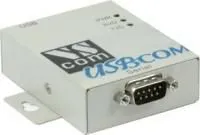 USB-COM-Si-M, 1-портовый преобразователь USB в RS-232 с гальванической изоляцией, крепление на DIN-рейку