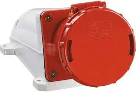 Розетка ОП 125А 380В 3P+PE+N ССИ-145 IP54 ИЭК PSR12-125-5