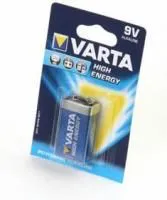 VARTA HIGH ENERGY/LONGLIFE POWER 4922 6LR61 BL1, Батарея