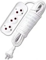 Удлинитель 3х10м без заземл. 6А IP20 У6-639 ШВВП 2х0.75 UNIVersal 9631936