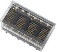 HCMS-2901, Буквенно-цифровой светодиодный дисплей, Желтый, 230 мА, 180 мккд, 4, 3.81 мм, 5 В