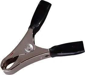 FD-1712 черный, Зажим крокодил 10А длина 50 мм