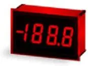 DMS-20PC-2-RS-C, Вольтметр цифровой, измерительная головка до 20В, красный