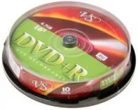 VS DVD+R 4.7 GB 16x CB/10, Записываемый компакт-диск (упаковка из 10)