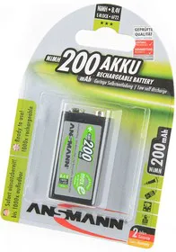 ANSMANN 5035342-RU maxE 200мАч E-Block BL1, Аккумулятор