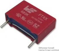 890334025045CS, Конденсатор Безопасности, 0.68 мкФ, Серия WCAP-FTXX, Metallized PP