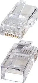 TP8P8C (RJ45), вилка сетевая на кабель