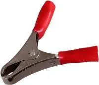 FD-1712 красный, Зажим крокодил 10А длина 50 мм